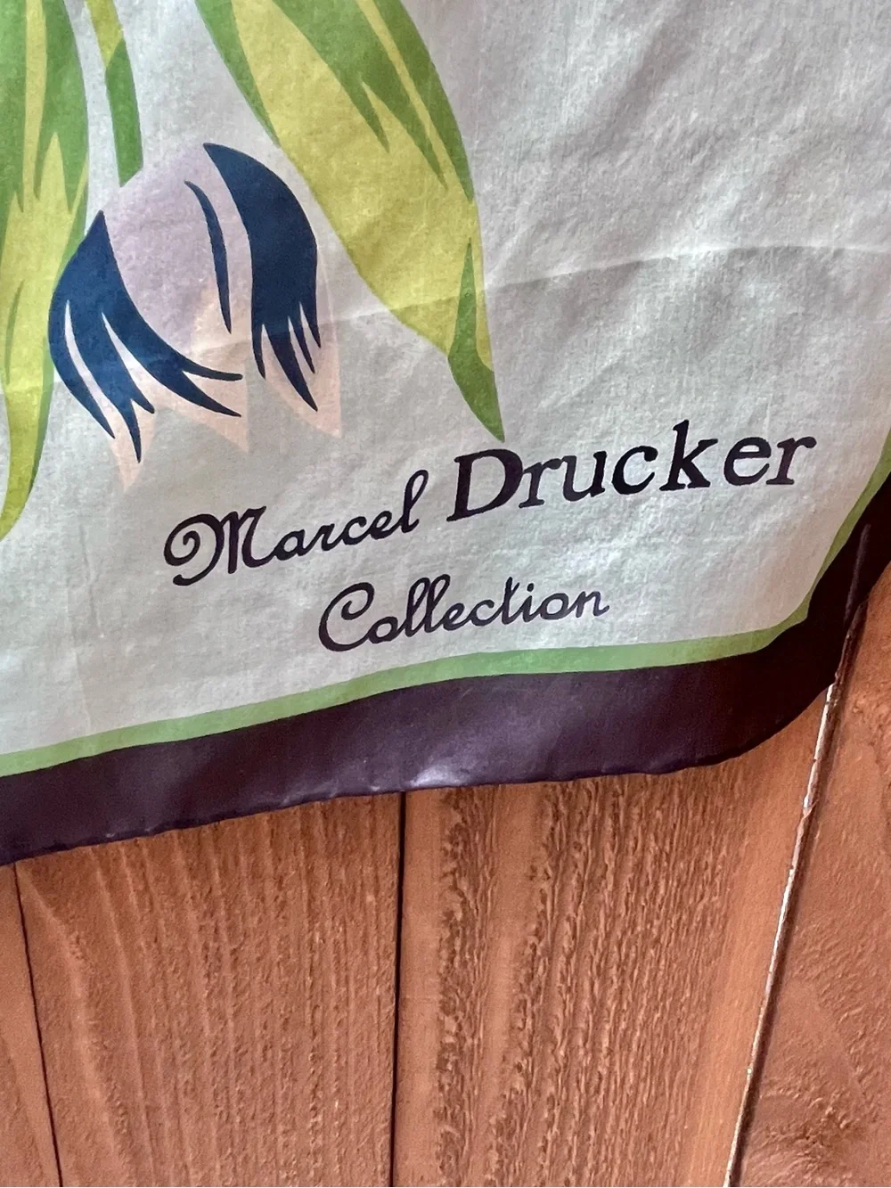 Vintage Marcel Drucker 💯 % Silk Scarf